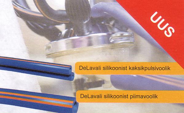 Silikoonist kaksikpulsi- js piimavoolik (DeLaval 2008)
